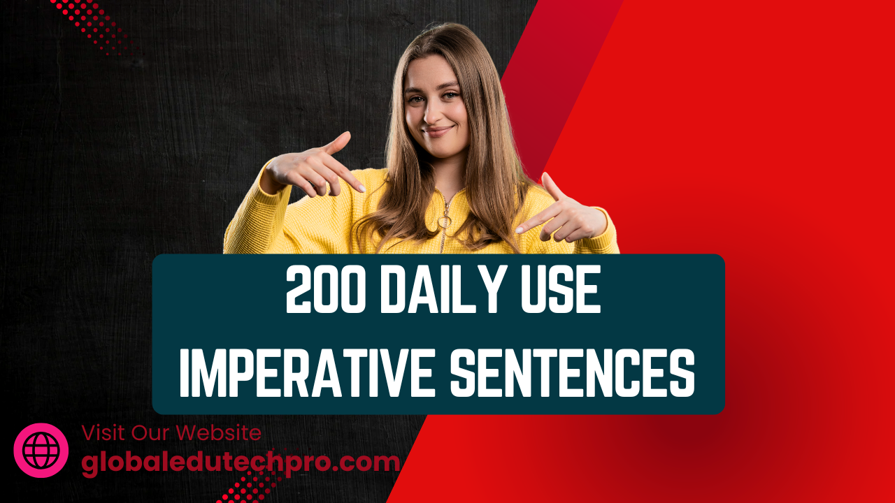 200 Daily Use Imperative Sentences 1
