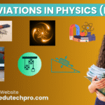 Abbreviations in Physics 1
