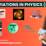 Abbreviations in Physics (Part - 2)