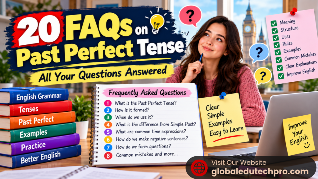 Past Perfect Tense (Part 2). 200 Common Past Perfect Tense Sentences ...